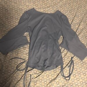 Chic Light Blue Women's Blouse